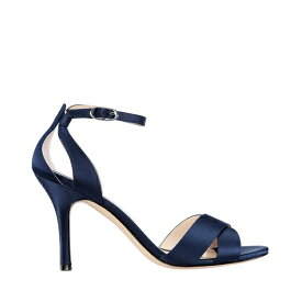 ニナ レディース オックスフォード シューズ Women's Venus Crisscross Stiletto Evening Sandals Navy Satin