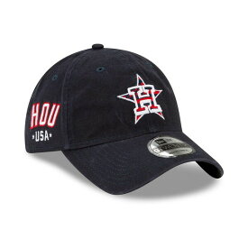 ニューエラ レディース 帽子 アクセサリー Men's Navy Houston Astros 4th of July 9Twenty Adjustable Hat Navy