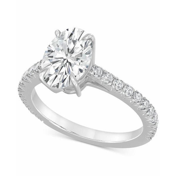 バッジェリーミシュカ レディース リング アクセサリー Certified Lab Grown Diamond Engagement Ring (2-1 ct. in 14k White Gold White Gold