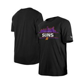ニューエラ レディース Tシャツ トップス Men's Black Phoenix Suns Localized T-shirt Black