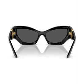 ヴェルサーチ レディース サングラス＆アイウェア アクセサリー Women's Sunglasses, VE4450 Black
