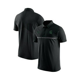 ナイキ レディース シャツ トップス Men's Black Michigan State Spartans Coaches Performance Polo Shirt Black