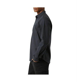 ダナ キャラン ニューヨーク メンズ シャツ トップス Men's City Grid Stretch Long Sleeve Shirt Black