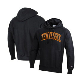 チャンピオン レディース パーカー・スウェットシャツ アウター Men's Black Tennessee Volunteers Team Arch Reverse Weave Pullover Hoodie Black