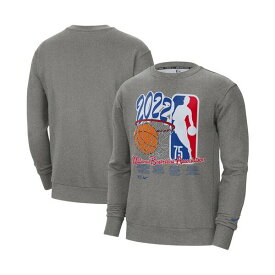 ナイキ レディース パーカー・スウェットシャツ アウター Men's Heathered Gray Team 31 NBA 75th Anniversary Fleece Sweatshirt Heathered Gray