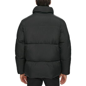 ダナ キャラン ニューヨーク メンズ ジャケット＆ブルゾン アウター Men's Refined Quilted Full-Zip Stand Collar Puffer Jacket Black