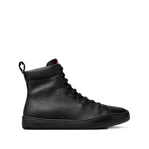 �J���y�[�� ���f�B�[�X �u�[�c �V���[�Y Peu cami lace-up leather combat boots Black