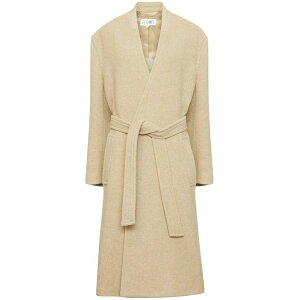 �}���^���}���W�F�� ���f�B�[�X �R�[�g �A�E�^�[ Oversized pile coat Neutrals