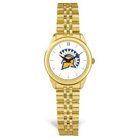 ジャーディン レディース 腕時計 アクセサリー San Jose State Spartans Women's Logo Medallion Rolled Link Bracelet Wristwatch -