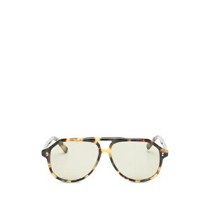 �`�~ �����Y �T���O���X�E�A�C�E�F�A �A�N�Z�T���[ Sally pilot-frame sunglasses Brown