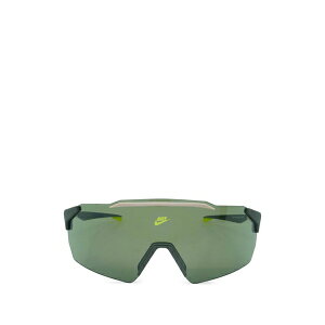�i�C�L �����Y �T���O���X�E�A�C�E�F�A �A�N�Z�T���[ Limitless shield geometric-frame sunglasses Green