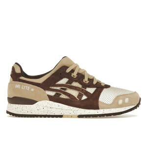 ASICS �A�V�b�N�X �����Y �X�j�[�J�[ �yASICS Gel-Lyte III OG Cream Dark Brown�z �T�C�Y US_10.5(28.5cm) Cream/Dark Brown