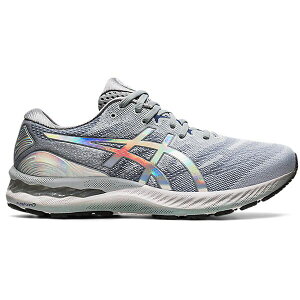 ASICS AVbNX Y Xj[J[ yASICS Gel-Nimbus 23 Platinumz TCY US_7.5(25.5cm) Piedmont Grey/White