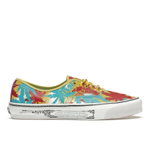 Vans �o���Y �����Y �X�j�[�J�[ �yVans Vault UA OG Authentic LX Aries Weed Leaf Yellow�z �T�C�Y US_10(28.0cm) Weed/Muted/Yellow/Blue/Red