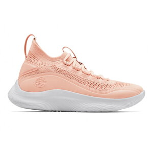 Under Armour �A���_�[�A�[�}�[ �����Y �X�j�[�J�[ �yUnder Armour Curry Flow 8 Class-y�z �T�C�Y US_9.5(27.5cm) Pink/White