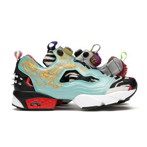 Reebok ���[�{�b�N �����Y �X�j�[�J�[ �yReebok Instapump Fury Minions Vicious 6�z �T�C�Y US_9(27.0cm) Black/White-Silver Metallic