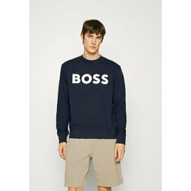 ボス メンズ パーカー・スウェットシャツ アウター WEBASICCREW - Sweatshirt - dark blue