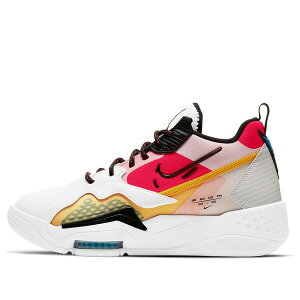Jordan �W���[�_�� ���f�B�[�X �X�j�[�J�[ �y(WMNS) Air Jordan Zoom '92 'White Siren Red University Gold' CK9184-102�z �T�C�Y US_6(23.0cm)