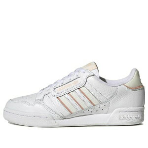 adidas �A�f�B�_�X ���f�B�[�X �X�j�[�J�[ �y(WMNS) adidas Continental 80 'White Orange' GX4432�z �T�C�Y US_W_4.5
