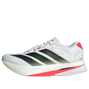 adidas �A�f�B�_�X ���f�B�[�X �X�j�[�J�[ �y(WMNS) adidas AdiZero Boston 13 'White Black Lucid Red' JS4934�z �T�C�Y US_5(22.0cm)