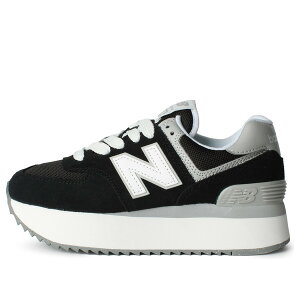 New Balance �j���[�o�����X ���f�B�[�X �X�j�[�J�[ �y(WMNS) New Balance 574+ 'Black White' WL574ZSA�z �T�C�Y US_W_10