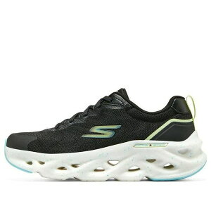 Skechers �X�P�b�`���[�Y ���f�B�[�X �X�j�[�J�[ �y(WMNS) Skechers Go Run Swirl Tech 'black' 128794-BKLM�z �T�C�Y US_8(25.0cm)