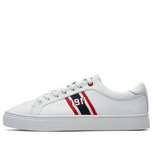 FILA �t�B�� ���f�B�[�X �X�j�[�J�[ �y(WMNS) FILA Heritage Fht Low-top Sneakers White F12W134350FWT�z �T�C�Y US_6.5(23.5cm)