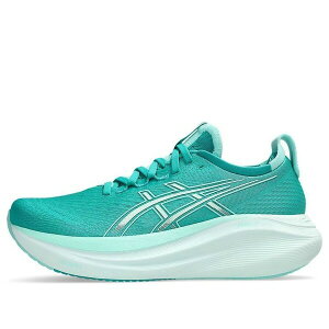 ASICS �A�V�b�N�X ���f�B�[�X �X�j�[�J�[ �y(WMNS) ASICS Gel-Nimbus 27 'Wave Teal Illuminate Mint' 1012B753-400�z �T�C�Y US_W_10.5
