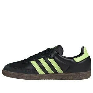 adidas �A�f�B�_�X ���f�B�[�X �X�j�[�J�[ �y(WMNS) adidas Samba 'Black Pulse Lime' JS1387�z �T�C�Y US_W_10