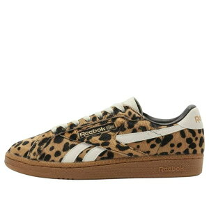 Reebok ���[�{�b�N ���f�B�[�X �X�j�[�J�[ �y(WMNS) Reebok Club C Grounds UK 'Cheetah' 100229527�z �T�C�Y US_9.5(26.5cm)