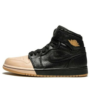 Jordan �W���[�_�� ���f�B�[�X �X�j�[�J�[ �y(WMNS) Air Jordan 1 Retro High Premium 'Dipped Toe Black' AH7389-007�z �T�C�Y US_5(22.0cm)