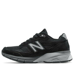 New Balance �j���[�o�����X ���f�B�[�X �X�j�[�J�[ �y(WMNS) New Balance 990v4 Made In USA 'Black Silver' W990BK4�z �T�C�Y US_6.5(23.5cm)