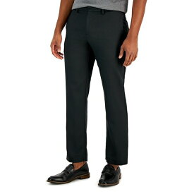 ペリーエリス メンズ カジュアルパンツ ボトムス Men's Modern-Fit Twill Pants Black