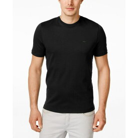 マイケルコース メンズ Tシャツ トップス Men's Basic Crew Neck T-Shirt Black