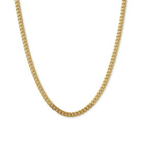 イタリアン ゴールド レディース ネックレス・チョーカー・ペンダントトップ アクセサリー Curb Link 22" Chain Necklace in 14k Gold Yellow Gold