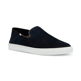 ボス メンズ スリッポン・ローファー シューズ Men's Rey Suede Slip-On Sneaker Dark Blue