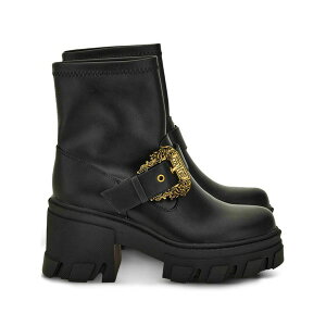 �x���T�[�` ���f�B�[�X �u�[�c �V���[�Y Buckle-embellished boots Black