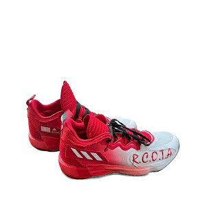 �A�f�B�_�X �����Y �X�j�[�J�[ �V���[�Y Dame 7 opponent advisory red sneakers Red