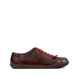 �J���y�[�� ���f�B�[�X �X�j�[�J�[ �V���[�Y Peu cami leather lace-up sneakers Red
