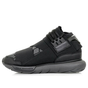 adidas �A�f�B�_�X �����Y �X�j�[�J�[ �yadidas Y-3 Qasa High 'Triple Black' S82123�z �T�C�Y US_8.5(26.5cm)