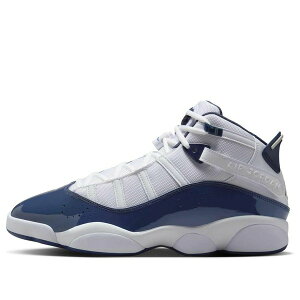 Jordan �W���[�_�� �����Y �X�j�[�J�[ �yAir Jordan 6 Rings 'White Midnight Navy' 322992-124�z �T�C�Y US_9.5(27.5cm)