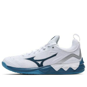 Mizuno �~�Y�m �����Y �X�j�[�J�[ �yMizuno Wave Luminous 2 'White Blue' V1GA212086�z �T�C�Y US_8(26.0cm)