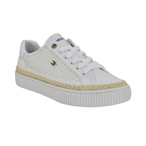 g~[ qtBK[ fB[X Xj[J[ V[Y Women's Chirley Mesh Espadrille Platform Sneakers White