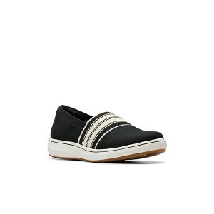 N[NX fB[X Xb|E[t@[ V[Y Cloudsteppers Women's Breeze Sky Mist Slip-On Shoes Black Textile