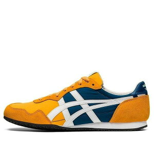 Onitsuka Tiger �I�j�c�J�^�C�K�[ �����Y �X�j�[�J�[ �yOnitsuka Tiger Serrano 'Yellow Blue' 1183B389-400�z �T�C�Y US_6.5(24.5cm)