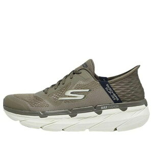 Skechers �X�P�b�`���[�Y �����Y �X�j�[�J�[ �ySkechers Max Cushioning Premier Shoes 'Tan Olive Green' 220313-TPE�z �T�C�Y US_8(26.0cm)