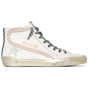 Golden Goose S[fO[X fB[X Xj[J[ yGolden Goose Slide White Black Taupe (Women's)z TCY US_8(25.0cm) White/Black/Taupe