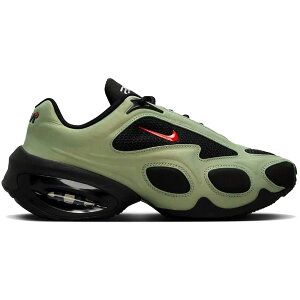 Nike �i�C�L ���f�B�[�X �X�j�[�J�[ �yNike Air Max Muse Oil Green (Women's)�z �T�C�Y US_5.5(22.5cm) Black/University Red/Oil Green/Metallic Silver