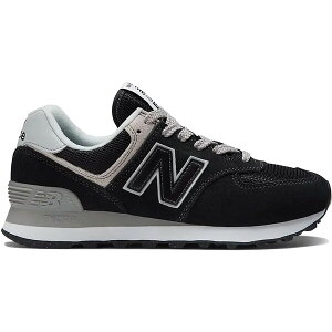 New Balance �j���[�o�����X ���f�B�[�X �X�j�[�J�[ �yNew Balance 574 Core Black White (Women's)�z �T�C�Y US_7.5(24.5cm) Black/White