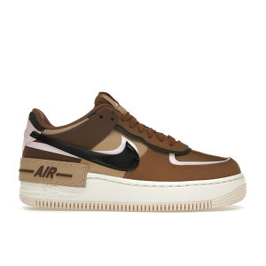 Nike iCL fB[X Xj[J[ yNike Air Force 1 Low Shadow Light British Tan Pink Foam (Women's)z TCY US_5.5(22.5cm) Light British Tan/Pink Foam/Hemp/Black